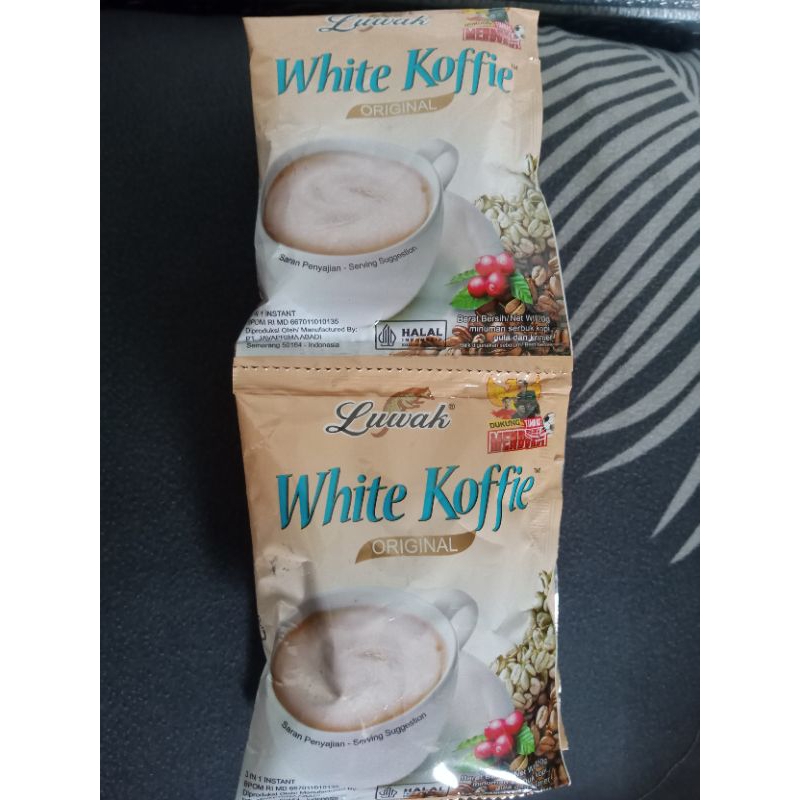 

kopi luwak White coffee 10'sachet