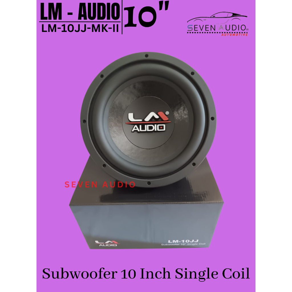 Subwoofer Mobil LM AUDIO 10 INCH LM-10JJ-MK-II Single Coil LM-10JJ-MK-II