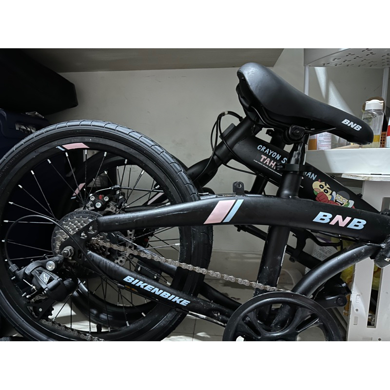 Folding bike bnb shinchan bekas (Jual untuk Jakarta dan sekitarnya only)
