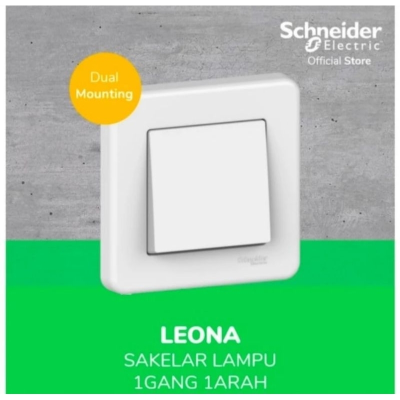 Saklar Engkel Schneider Leona LNA0100321