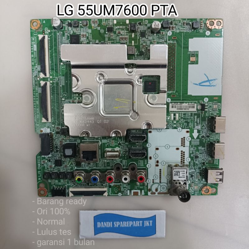 MB led tv lG 55UM7600PTA - mainboard tv - MESIN TV LED
