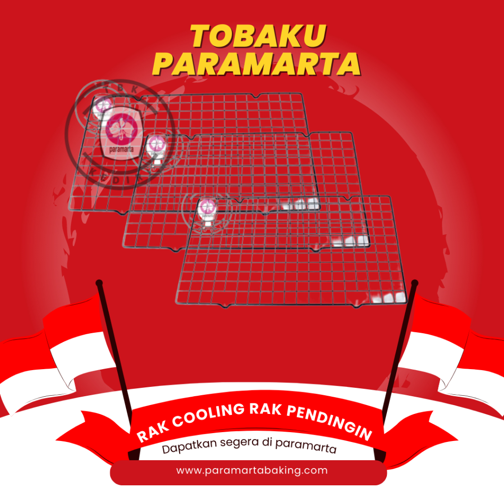 RAK PENDINGIN KUE ROTI RAK KAWAT COOLING PAN / COOLING RACK SINGLE RAK PENDINGIN / RAK PENDINGIN MUR