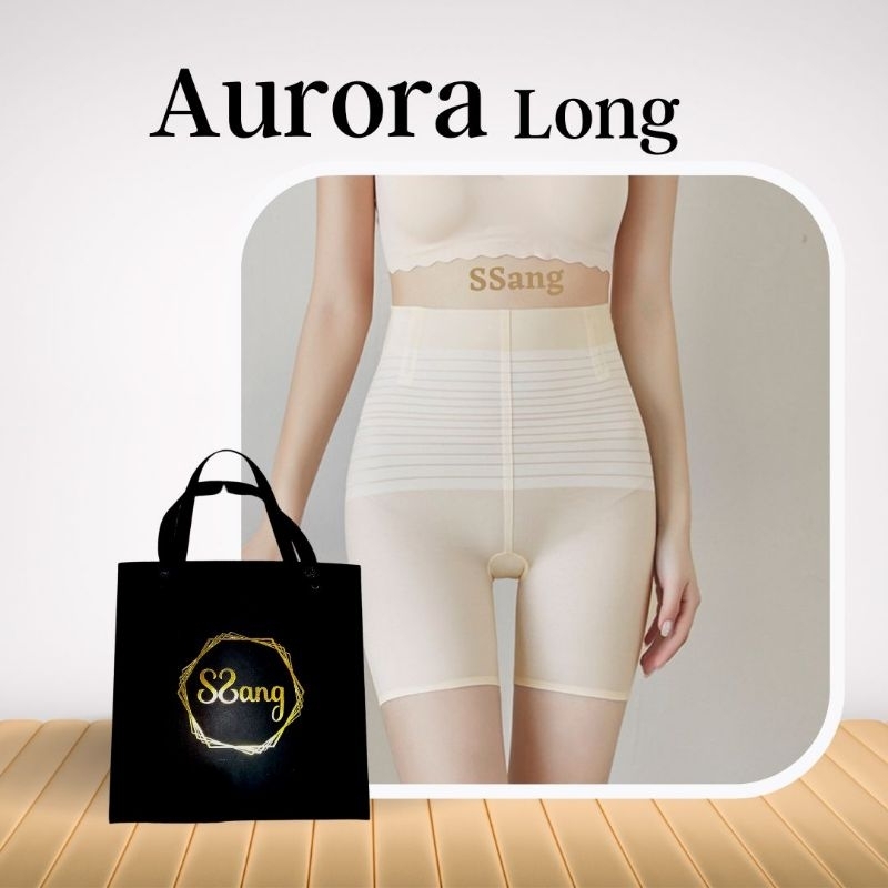 Aurora Long magic contouring pants korset premium berqualitas tinggi Korset Shapewear