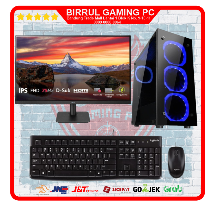 PAKET PC DESIGN MONITOR 27" INTEL i5 GENERASI 10