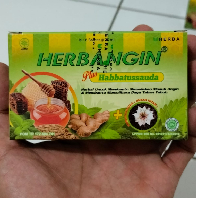 

HERBANGIN PLUS HABBATUSSAUDA 6 SACHET @ 15 ML