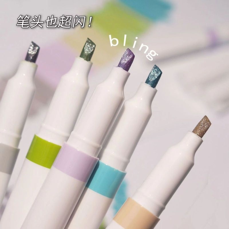 

QG Stabilo warna pastel macaron pen set isi 5pcs