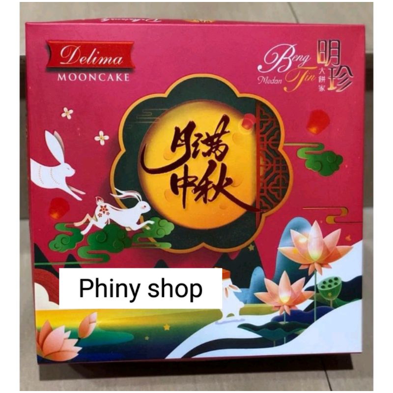 MOONCAKE DELIMA 2025 FRESH BAKED MEDAN KUE BULAN