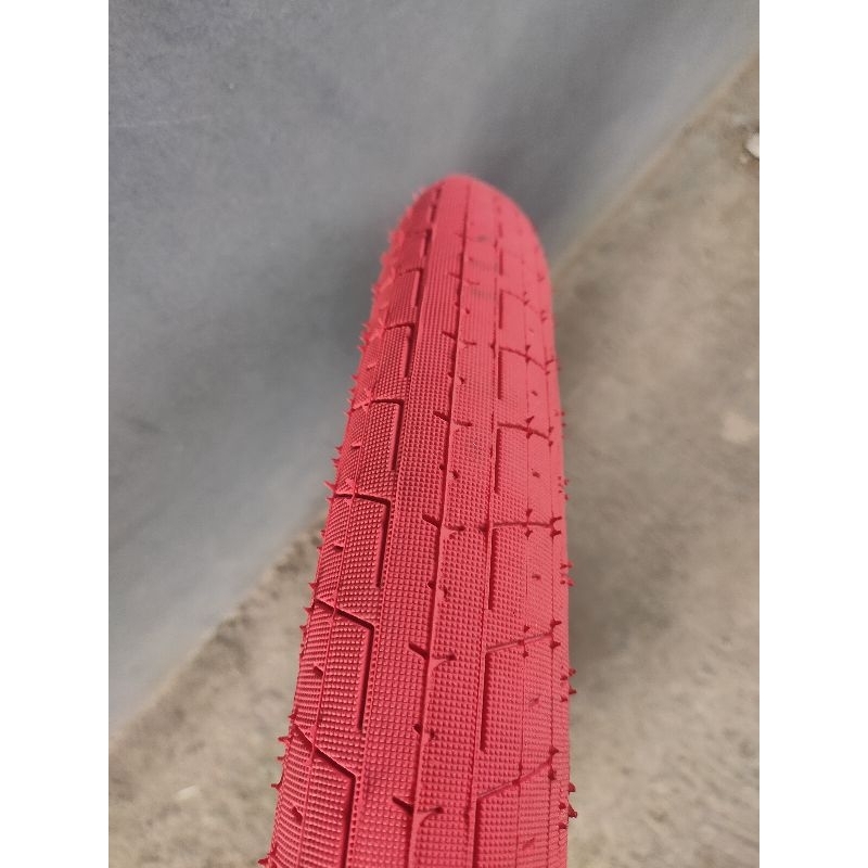 ban luar sepeda bmx 20 x 2.40 khe bikes merah