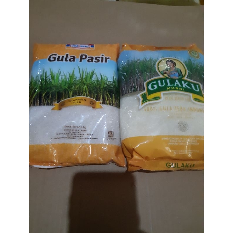 

Gula kemasan 1kg Random