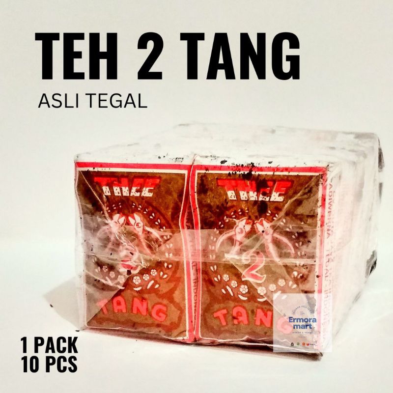 

Teh 2 Tang Hijau Teh Seduh Asli Tegal 1 Pack isi 10 pcs