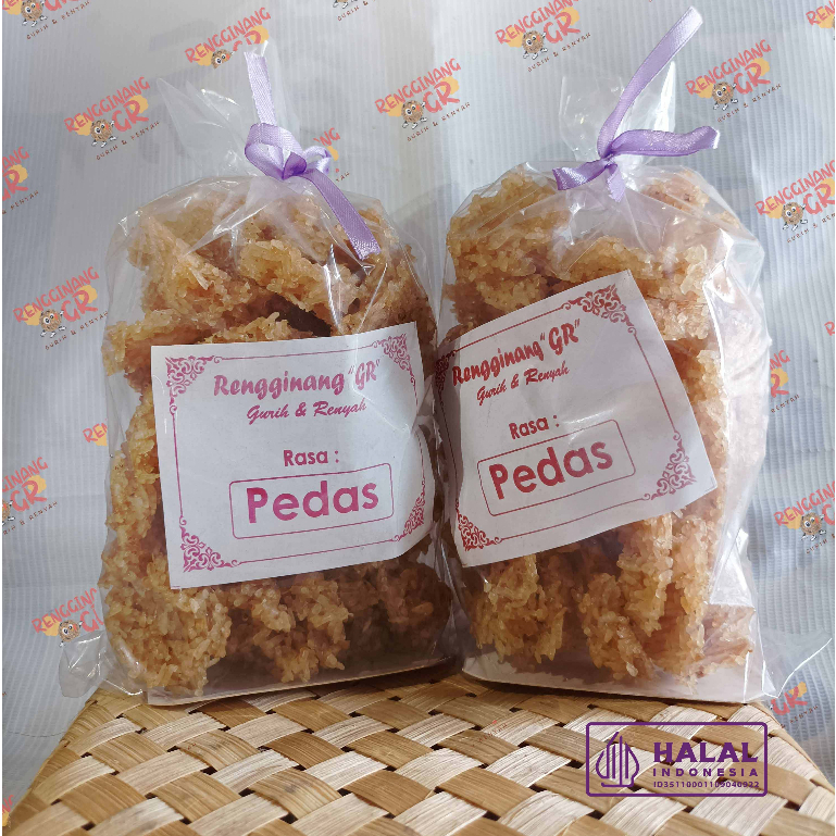 

Rengginang GR Wedoro Rasa Pedas 250 gr