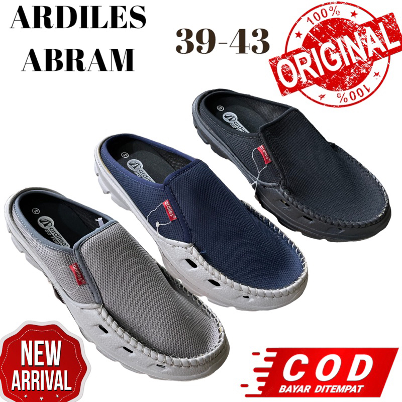 Sepatu Slop Ardiles Cowok Abram Slip On Ardiles