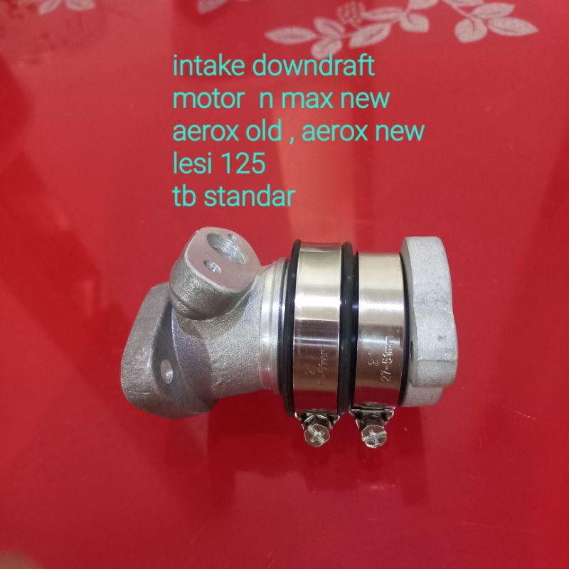 intake manipol downdraft  nmax new ,aerox new ,aerox old , Lesi125