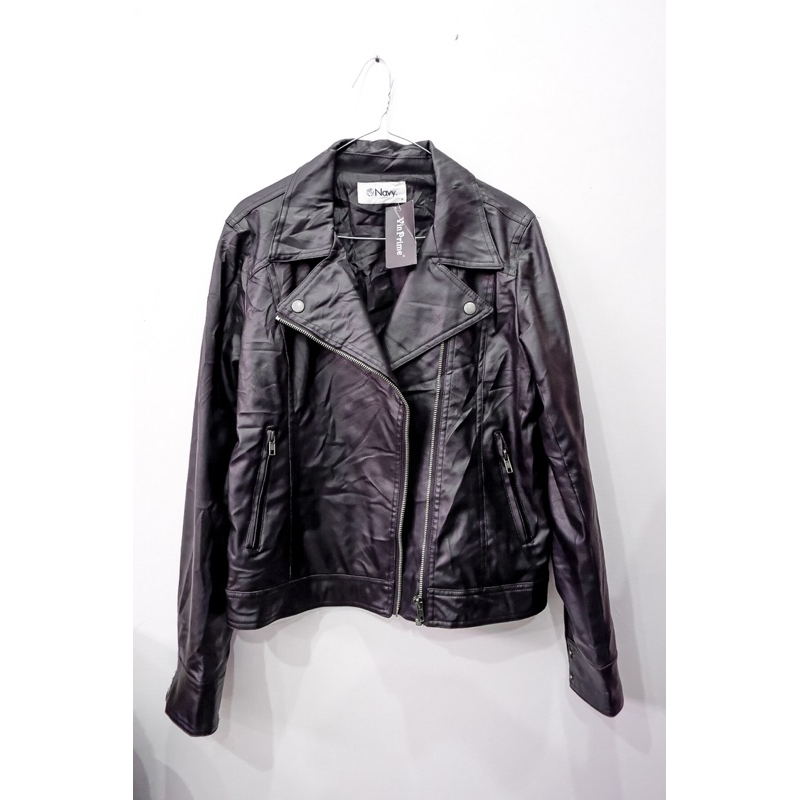 Jaket Kulit Sintetis Second Ramones