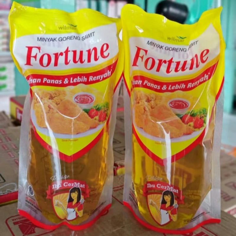 

Minyak goreng FORTUNE 1 L + Kardus