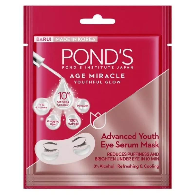 Pond's Age Miracle Advanced Youth Eye Serum Mask 4g
