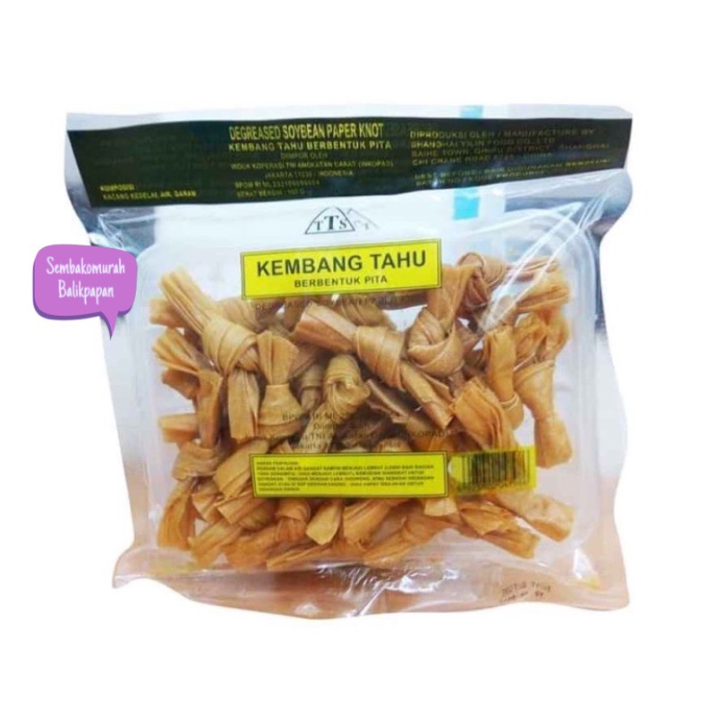 

TTS kembang tahu berbentuk pita 350 gr