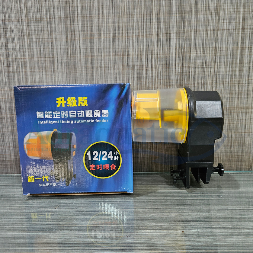 R3y FOOD TIMER MURAH AUTO FEEDER ALAT PEMBERI MAKAN PELET IKAN OTOMATIS PAKAN PELLET MAKANAN