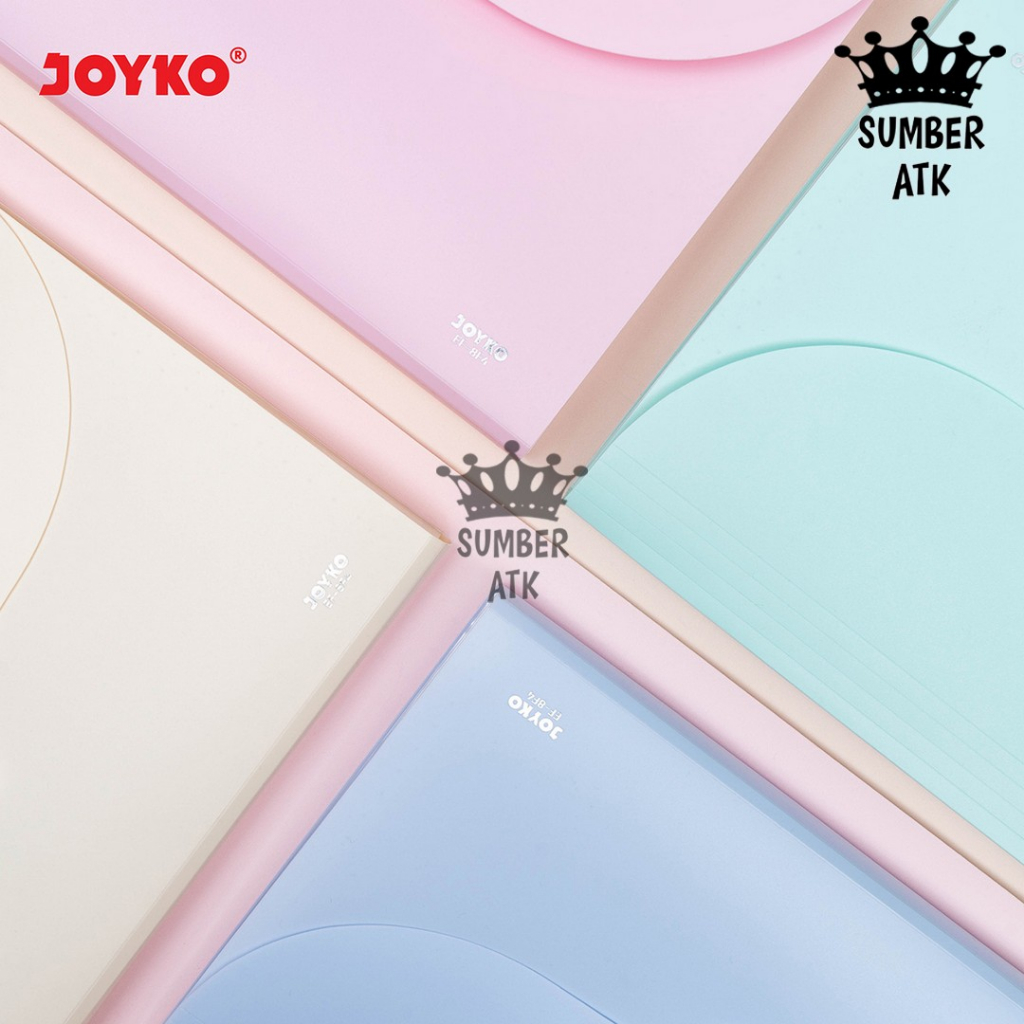 

Expanding File Map Harmonika Joyko EF-8F4 Pastel Color 7 Pocket F4