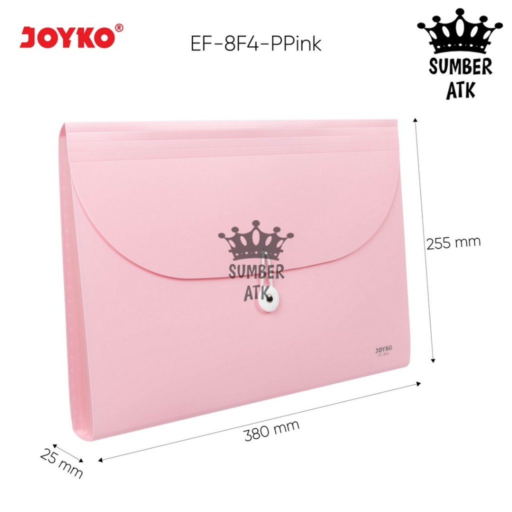 

RB Expanding File Map Harmonika Joyko EF-8F4 Pastel Color 7 Pocket F4
