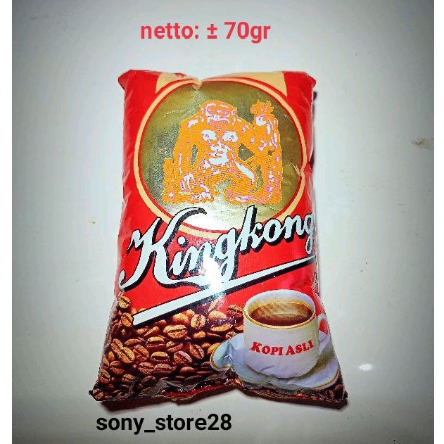 

kopi kingkong merah khas bangka/kopi bangka/kopi 70gr