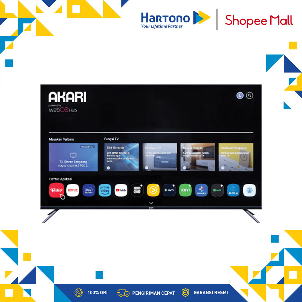 AKARI UHD TV webOS 43 Inch SW-5743S