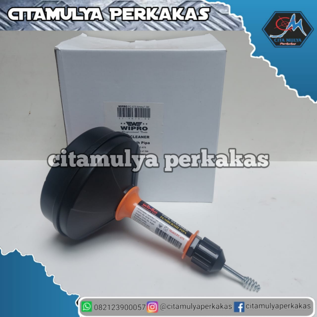 Wipro Pipe Drain Cleaner / Pembersih Pipa Wipro PC-675