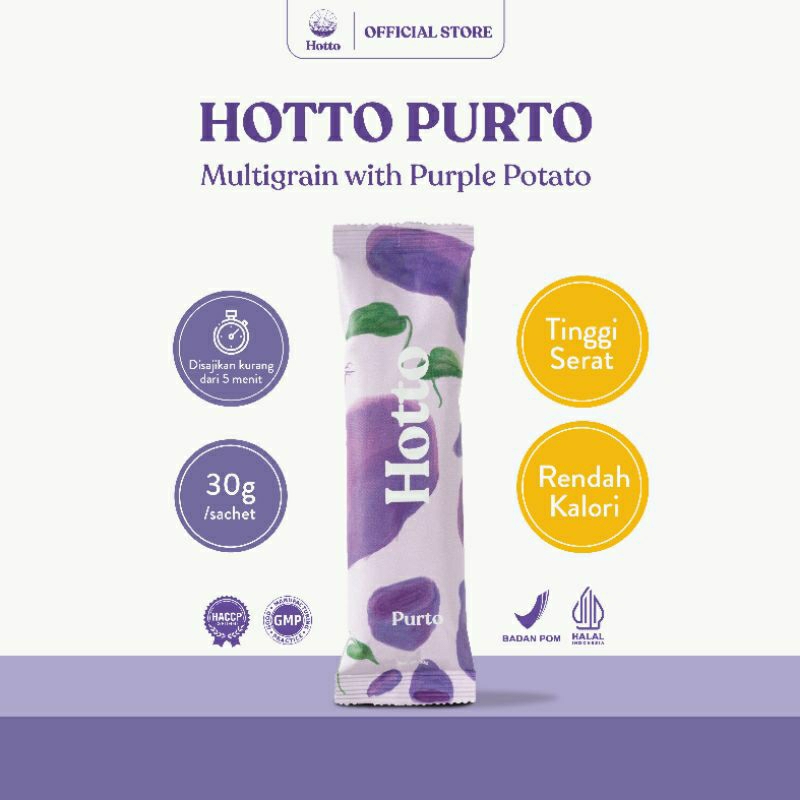 

Hotto Purto Multigrain with Purple Potato Sachet