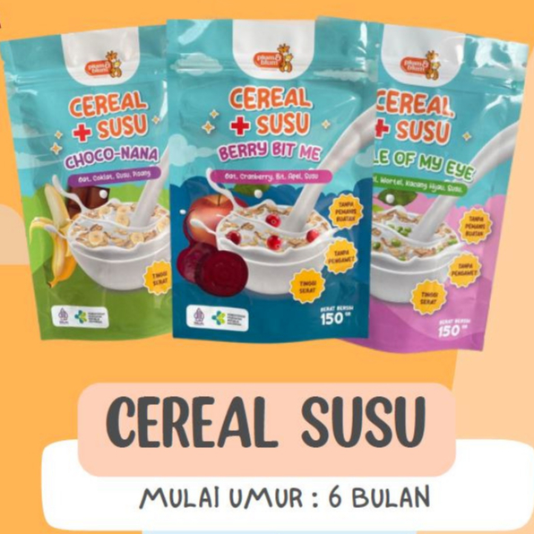 CEREAL SUSU OAT PLUM AND BLUM 6+ / PLUM & BLUM CEREAL SUSU BOOSTER 6 Bulan