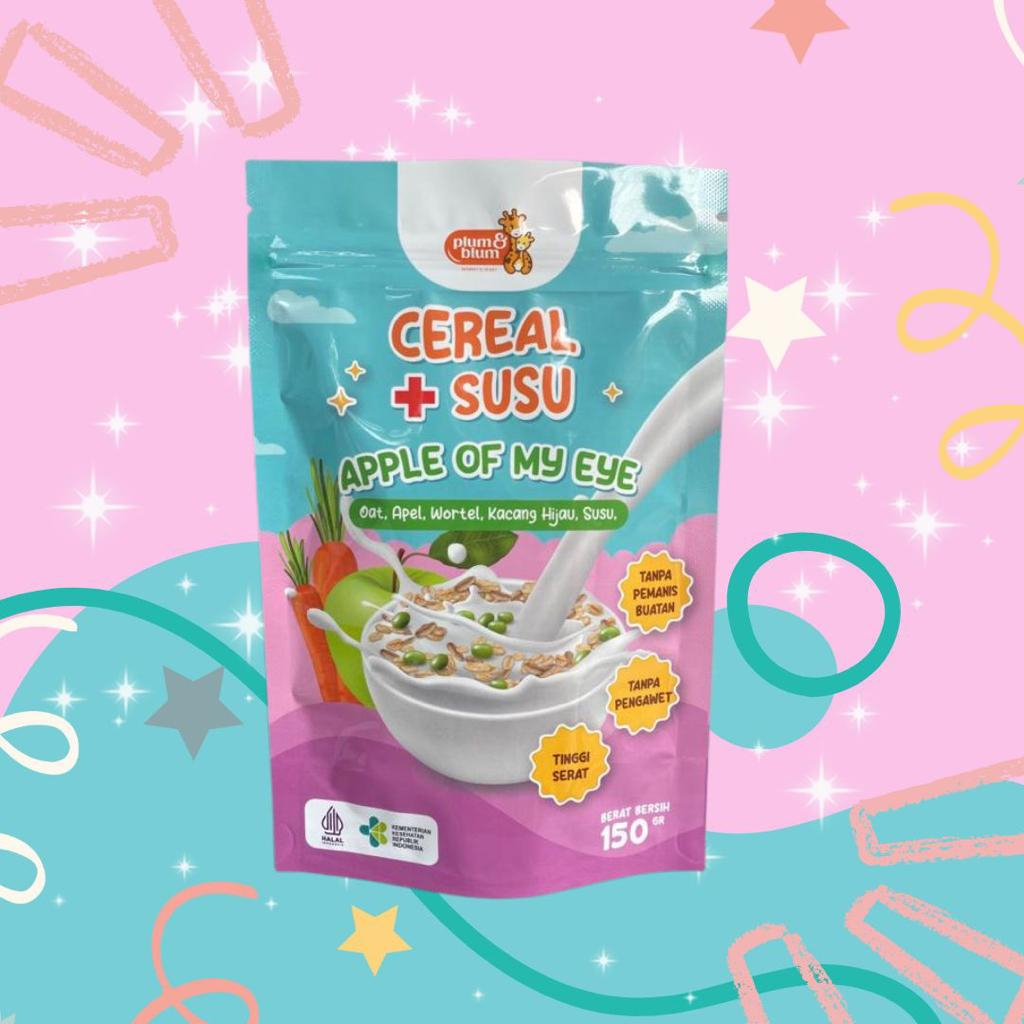 CEREAL SUSU OAT PLUM AND BLUM 6+ / PLUM & BLUM CEREAL SUSU BOOSTER 6 Bulan