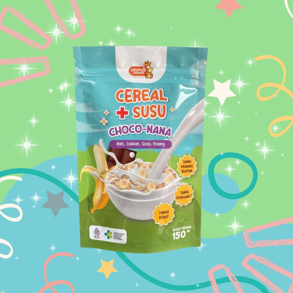 RB CEREAL SUSU OAT PLUM AND BLUM 6+ / PLUM & BLUM CEREAL SUSU BOOSTER 6 Bulan