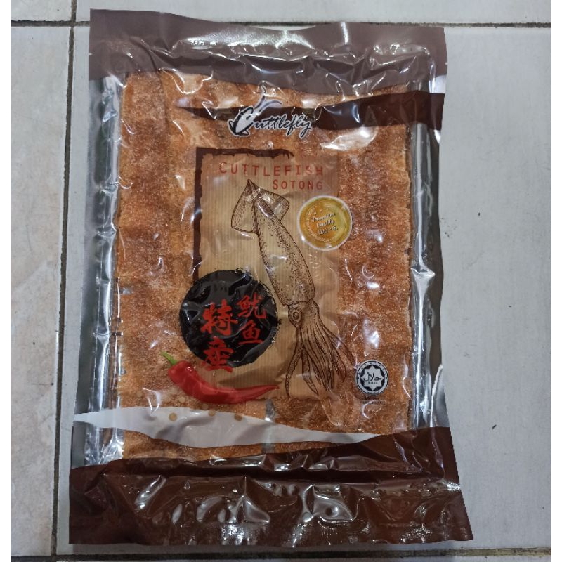 

Juhi Sotong Manis Pedas Besar 250g / Snack Juhi Cuttlefish Pedas 250g