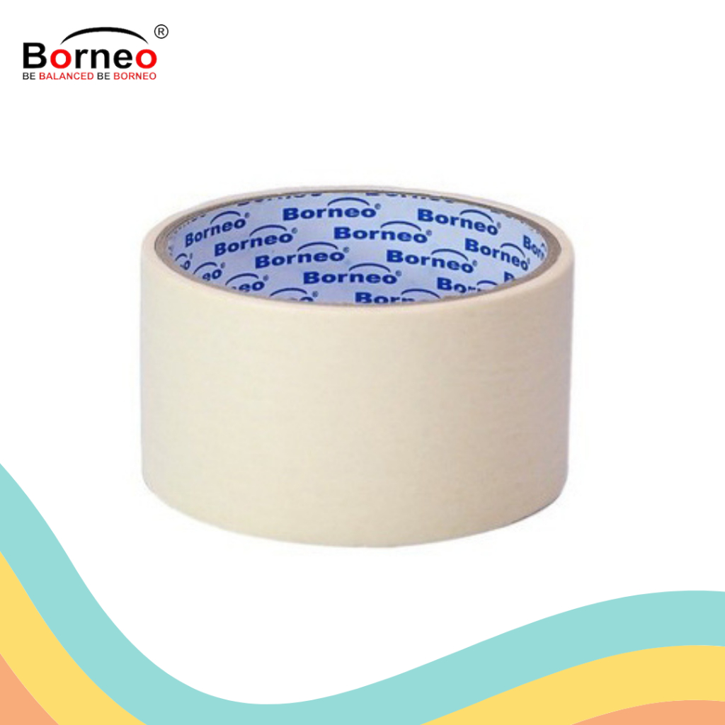 

MASKING TAPE BORNEO 48 MM CORE BIRU (1 PCS)