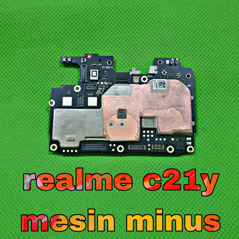 MESIN REALME C21Y HIDUP MINUS BACA DESKRIPSI