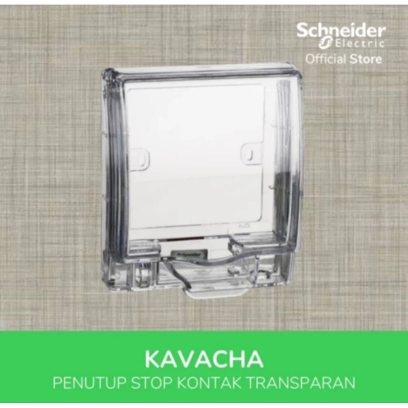 Kavacha Pentutup Stop Kontak Transparan Schneider ER223R