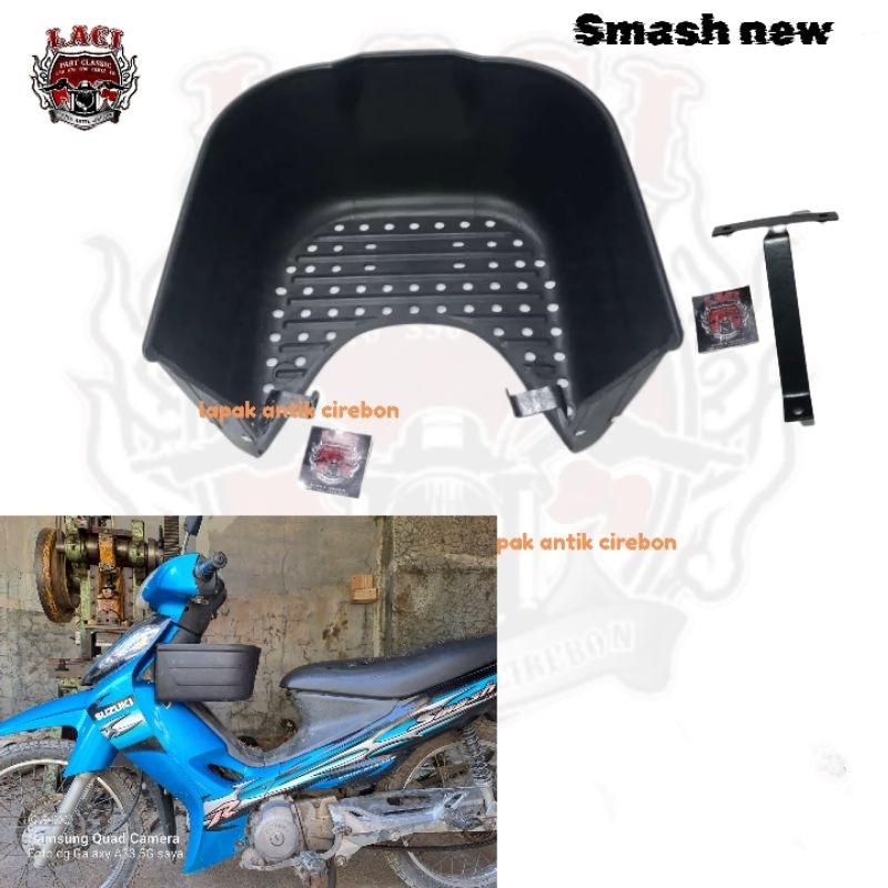 4ds keranjang kranjang bagasi plastik tengah suzuki smash R new