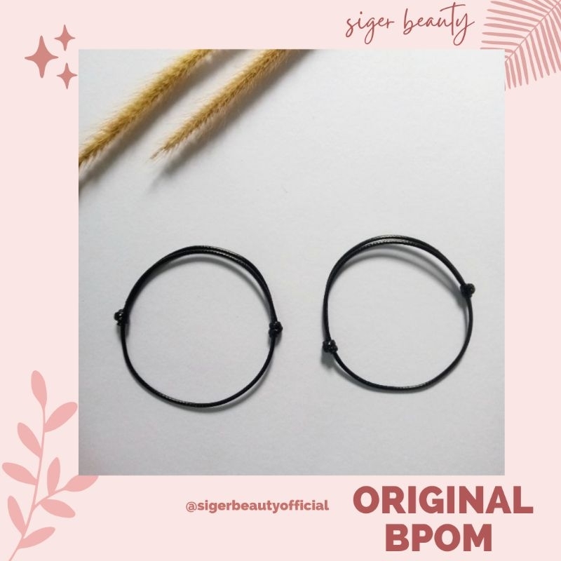 Gelang Polos | Gelang Couple | Gelang Hitam Polos