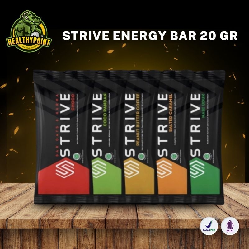 

Strive Energy Bar 1 Box 5 pcs x 20 Gram