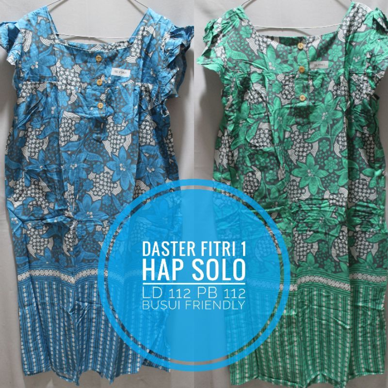 Daster Fitri Batik HAP Solo l Daster Jumbo HAP l Daster Jumbo Busui l Daster Premium