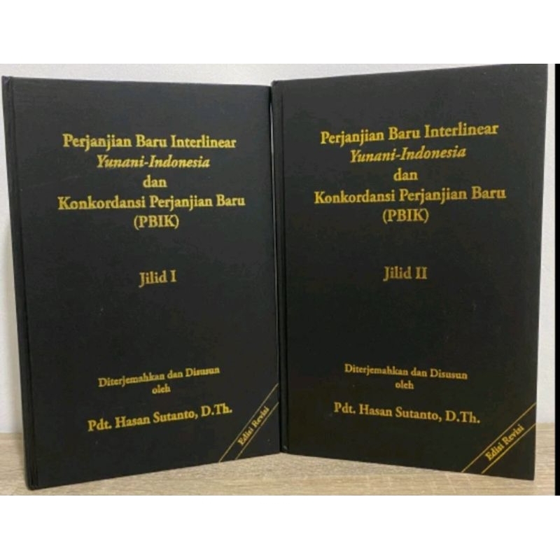Perjanjian Baru Interlinear Yunani Indonesia & Konkordansi Perjanjian Baru (PBIK)