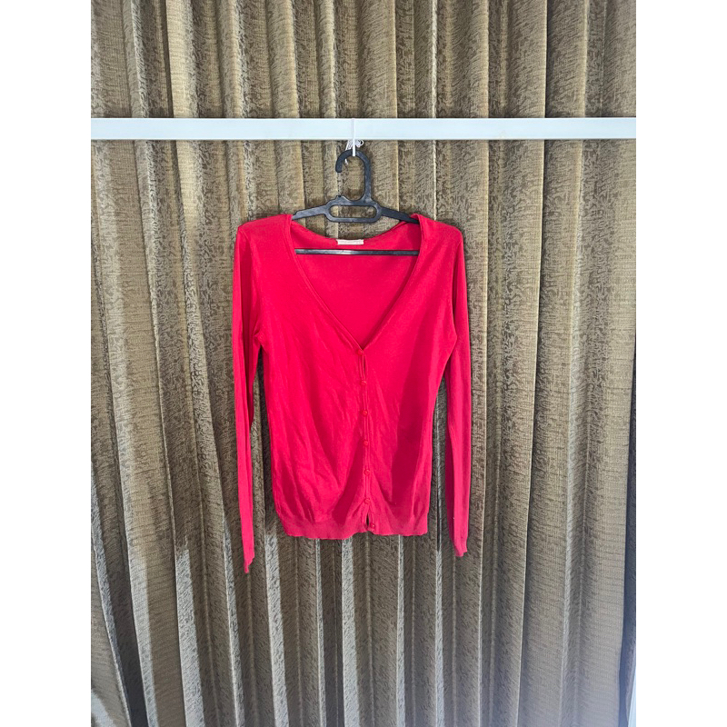 *Preloved* Cardigan Candies Red