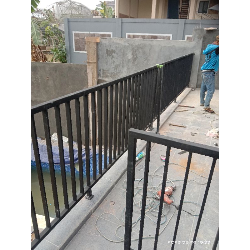 pager balkon minimalis murah Pager besi