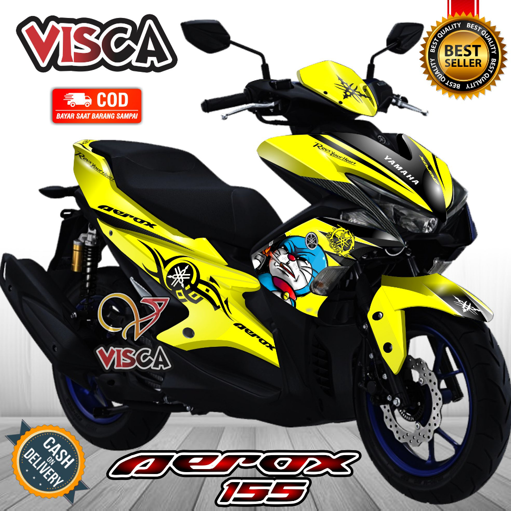 Decal Aerox 155 Old Full Body Stiker Aerox 155 Old Keren Striping Aerox 155 Old Variasi Decal Hologr