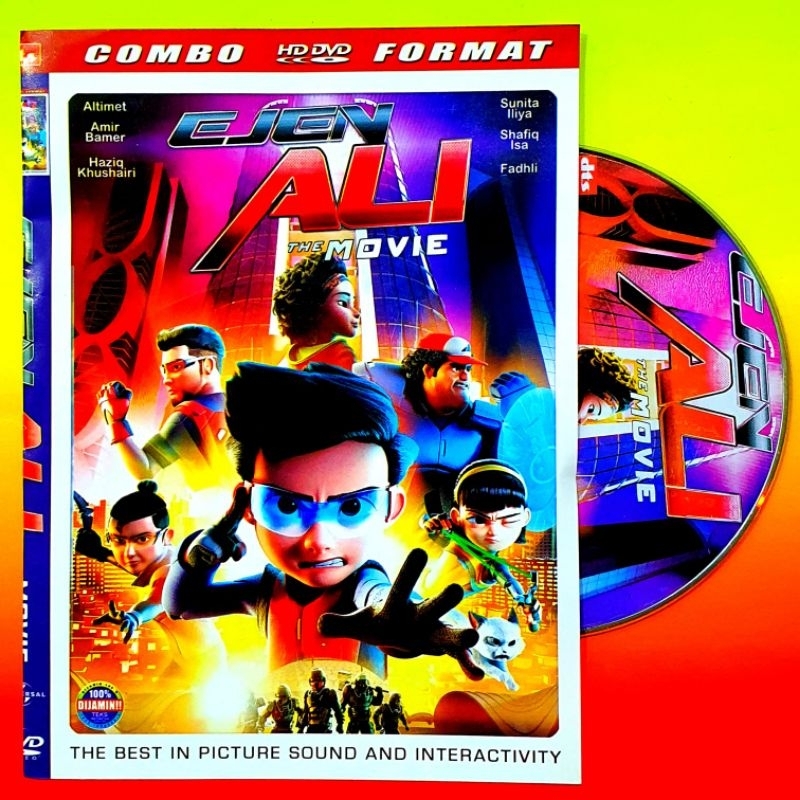 Kaset Film Kartun Anak Ejen Ali The Movie