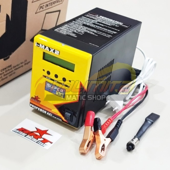 Cas Casan Aki IMAX 2 Digital Battery Charger Motor Mobil