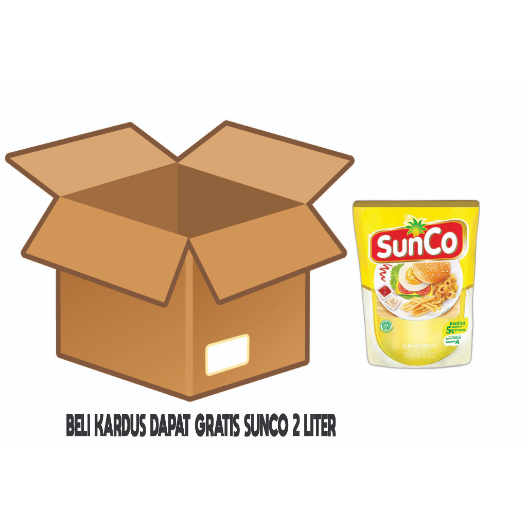 

Kardus Packaging gratis minyak goreng 2L