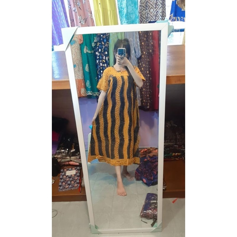 Daster Batik Pulau jawa DS vanessa slg 5L(Resleting)