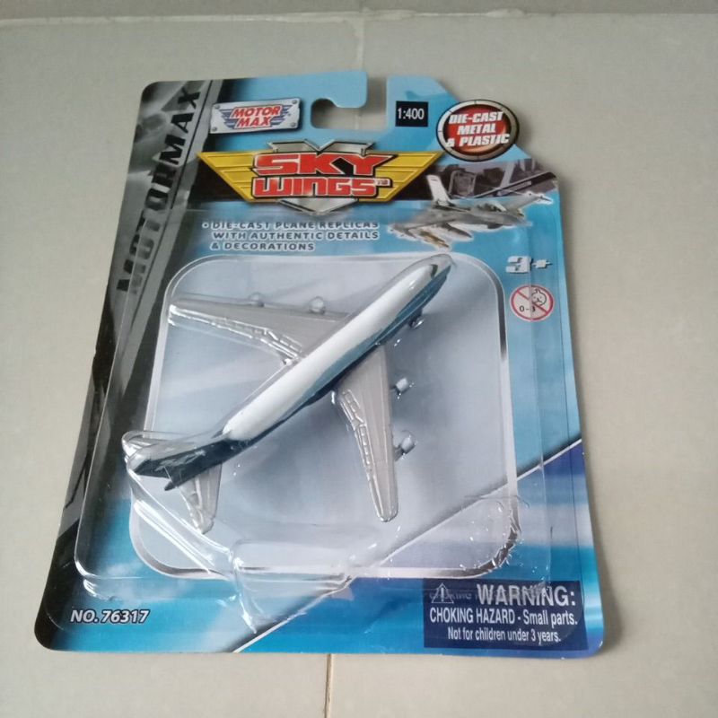 sky wings motormax boeing 747