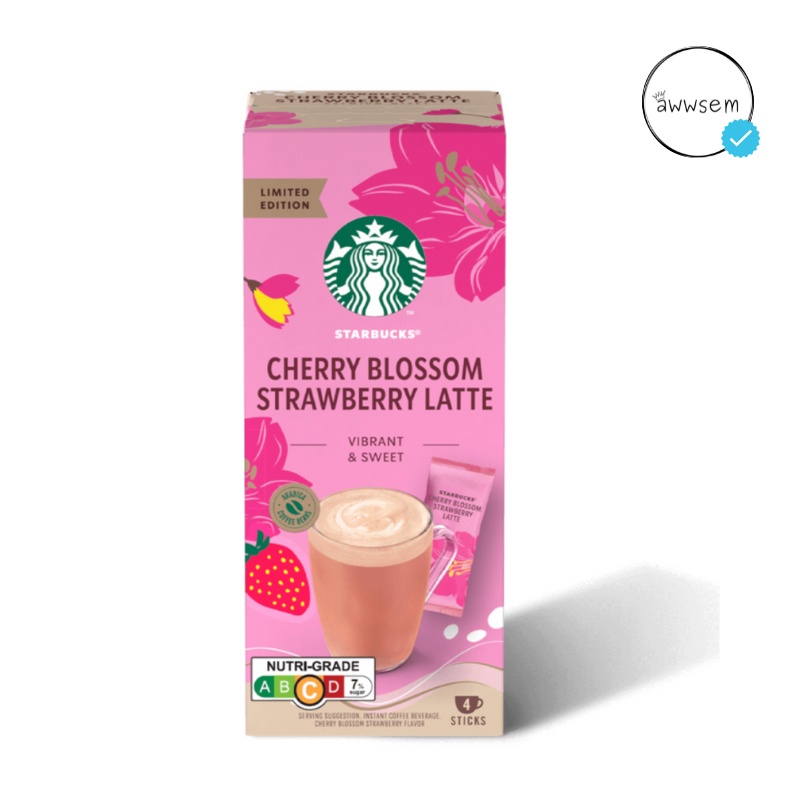 

[LIMITED EDITION] Starbucks Cherry Blossom Strawberry Latte Sakura Original Japan