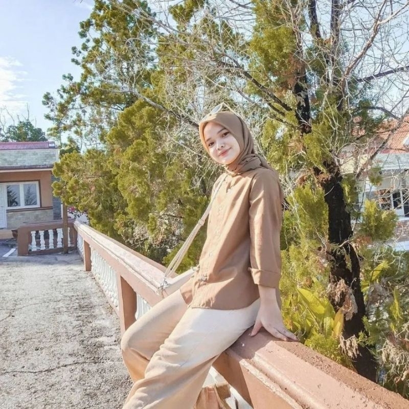 Nagita Shirt Blouse kemeja nagita